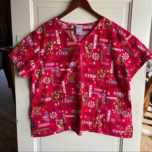 Rudolf Winter Women’s 2X Scrub Top